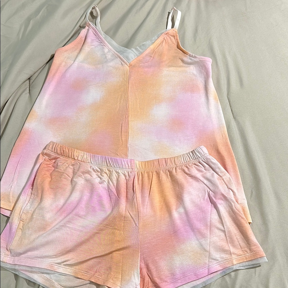 Women's Tie-Dye Sleepwear Set